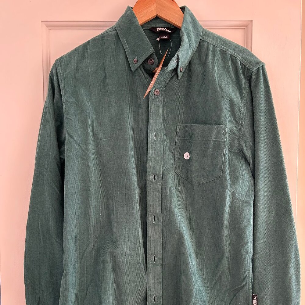 Eddie Bauer, S, Corduroy Button Down